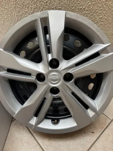 Par de Rodas Ferro originais Nissan Kicks 2025