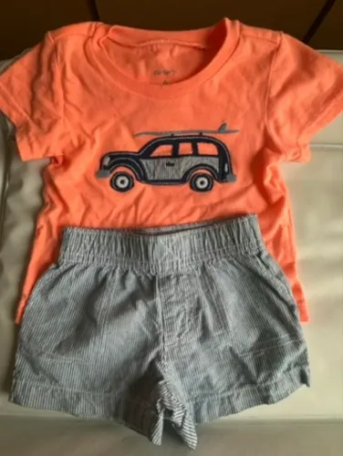 Conjunto carters menino 6 meses 