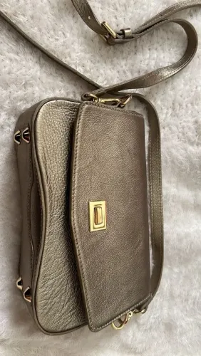 Bolsa de ombro prata