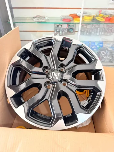 Roda Nova 4x100 Aro 15 Fiat Strada (instalação grátis)