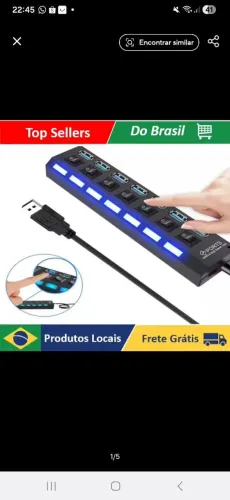 Extensão usb adaptador 