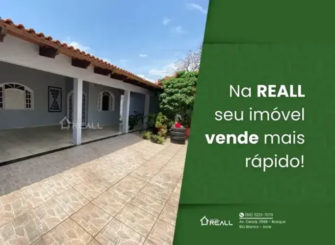 Bosque, casa com 3 quartos