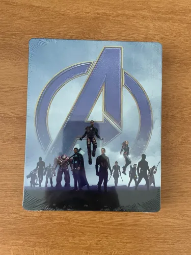 DVD Lacrado Vingadores: Ultimato (Steelbook Blu-ray Duplo)