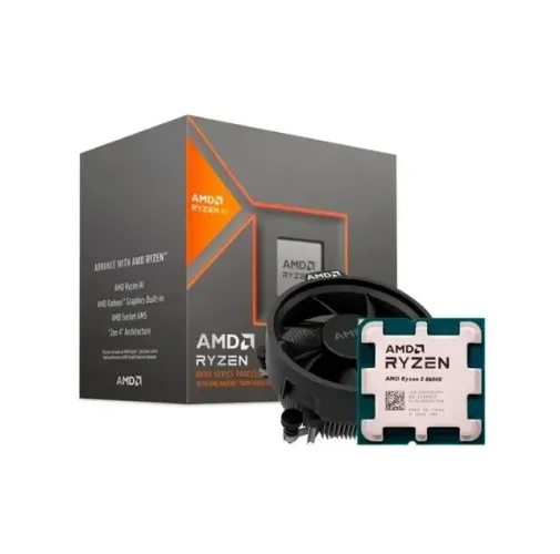 Processador AMD Ryzen 5 8600G, 4.3 GHz (5.0GHz Max Turbo) Vídeo Integrado