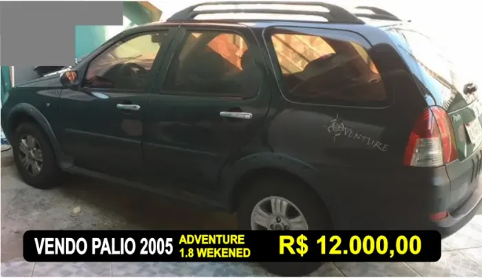 Fiat Palio Weekend HLX 1.8 MPI Flex 4P 2006