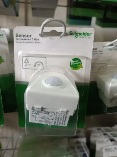 Sensor de Presença 3 fios Schneider 