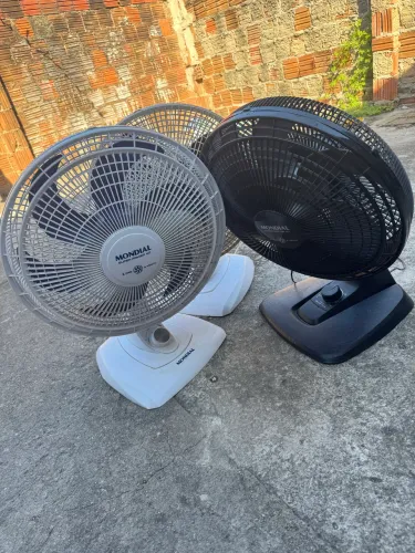 Ventiladores com defeito