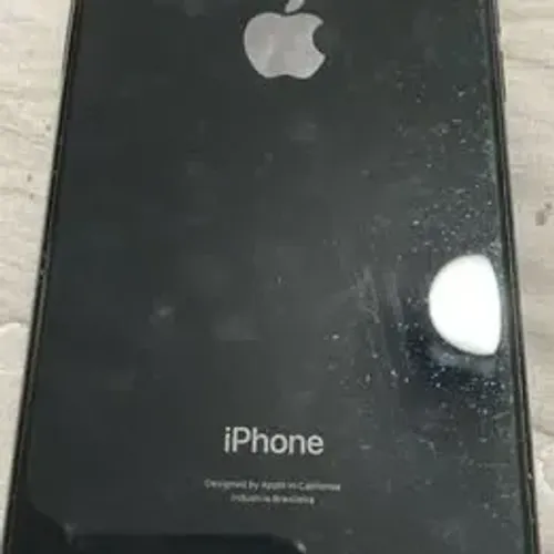 iPhone XR Preto - Liga, mas desliga sozinho - Tela Trincada (Peças/Conserto)