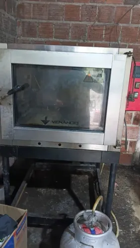 Forno turbo venancio a gas 5 tela.