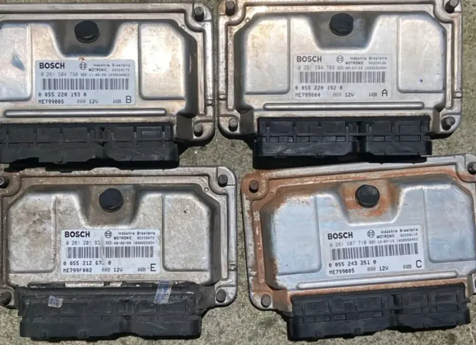 Módulo de injeção eletrônica Fiat Idea 1.4 8v flex ME7.9.9