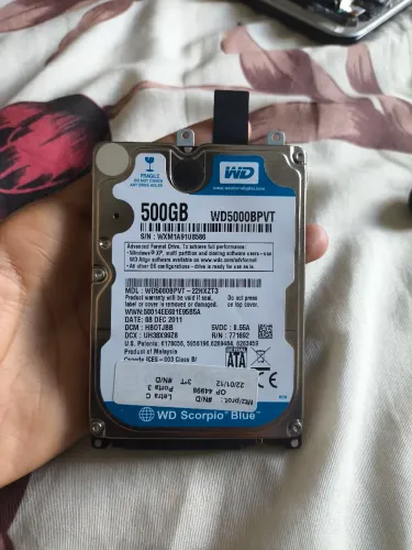 HD de 500GB novo