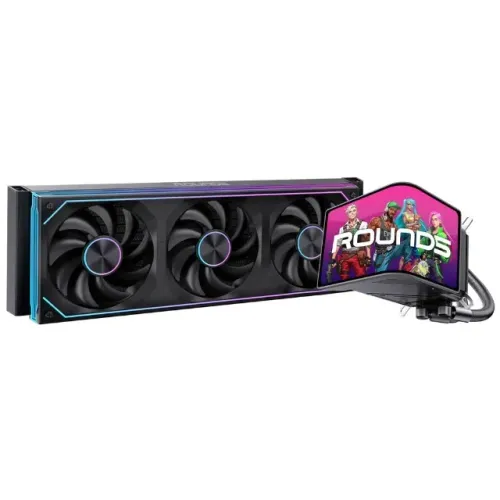 WATER COOLER ROUND 5 HORIZON 360MM TELA CURVA NOVO COM NF