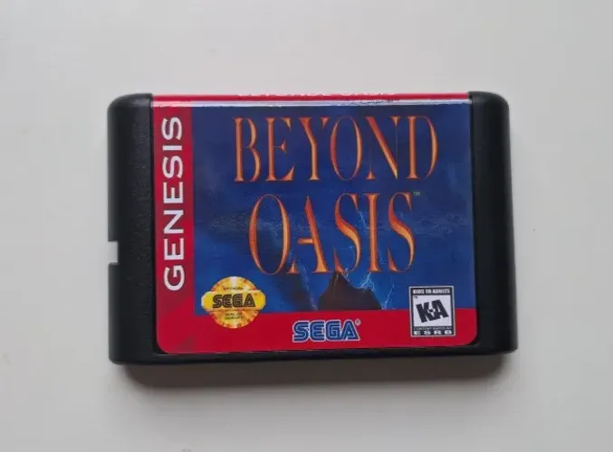 Jogo Beyond Oasis- Mega Drive
