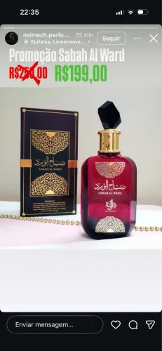 Perfume árabe Sabah Al Ward