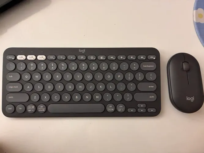Kit teclado e mouse Logitech