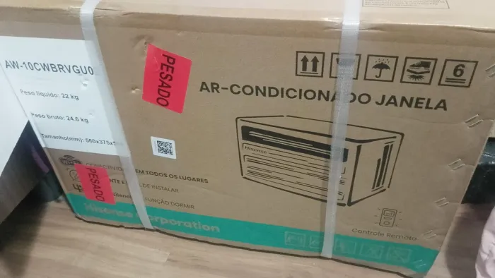Ar condicionado Hisense 10 mil BTUs lacrado