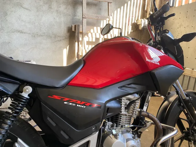 Moto start 160 vermelha 2026