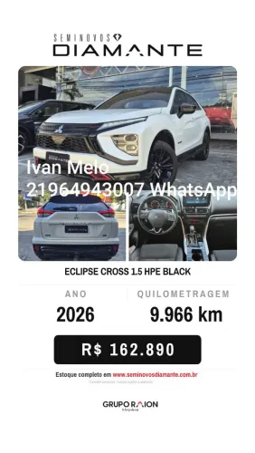 Mitsubishi Eclipse Cross HPE Black 1.5 16V 165cv Aut. 2026
