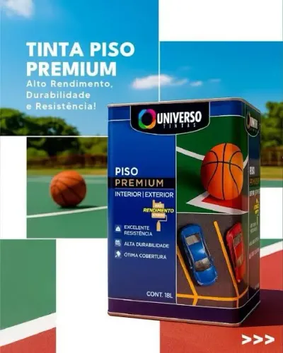 Tinta EXTERNA Piso latão 18 litros, 