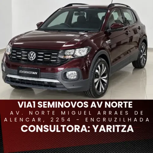 Volkswagen T-Cross Comfortline 1.0 TSI Flex 5P Aut. 2021
