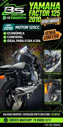 Vendo YAMAHA FACTOR 125