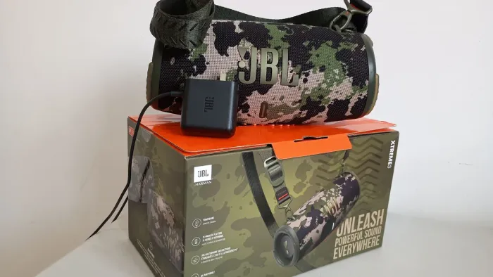 Caixa De Som Bluetooth JBL Xtreme 3 Camuflada - Completa Na Caixa (Original)