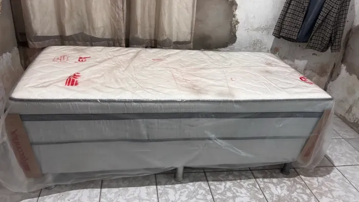 Cama box solteiro 