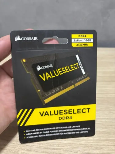 Kit memória ram corsair notebook 2x8gb totalizando 16gb ram [NOVO]