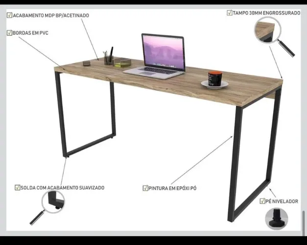 Mesa Escrivaninha Nova