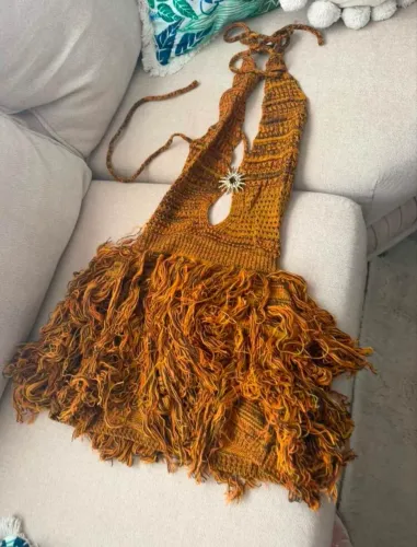 Vestido tricô