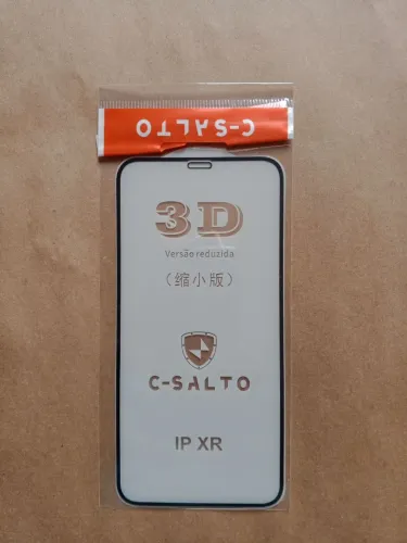 Película de vidro 3D iPhone XR