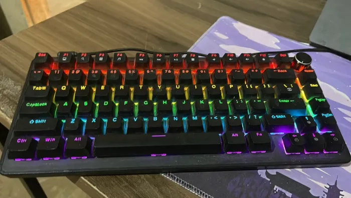 Teclado Gamer APAYADO K82 75% O Upgrade Que Seu Setup Merece! 