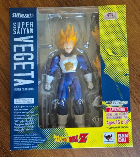 DBZ Vegeta SSJ - SHF S.H.Figuarts "Premium Color Edition" (Bandai Original)