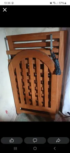 Vende se berço de madeira