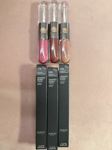 Gloss Unlimited doble Touch Kiko Milano cor 118