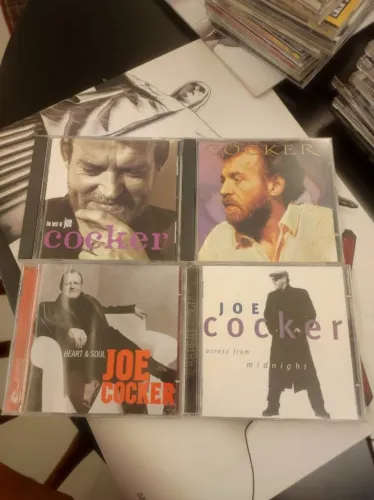 4 CDs Joe Cocker - Lote Colecionador | Todos usados Funcionando 100%