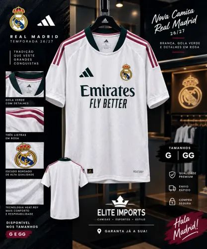 Camisa real Madri 2027
