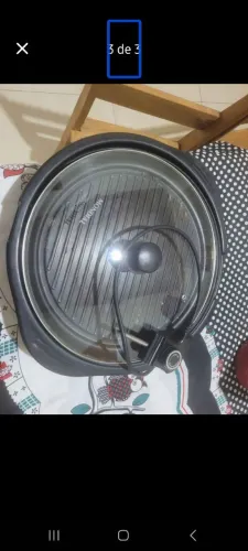 Troco Grill por secador de cabelo ou sofá