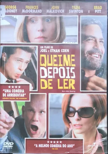 Queime Depois de Ler DVD