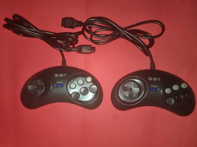 02 Controles para Mega Drive (16-BIT)