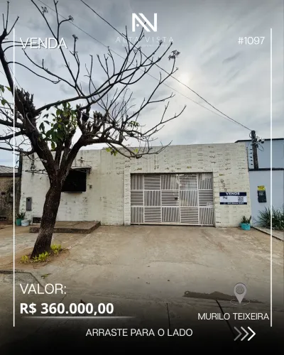 CASA E PONTO COMERCIAL À VENDA | MURILO TEIXEIRA CIDADE