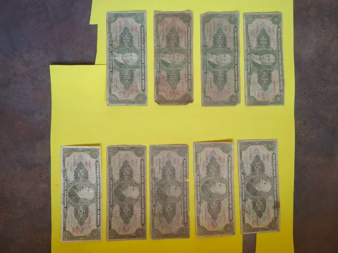 Cédula Antigas notas