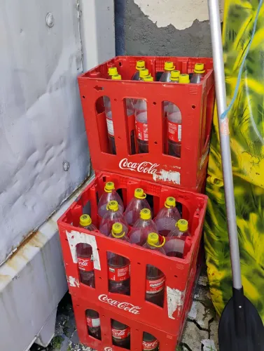 Garrafa pet retornável