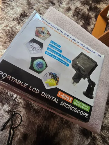 Microscópio Digital G600 Tela LCD 4.3" HD 600x - Seminovo