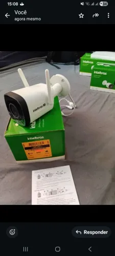 Câmera intelbras vipw 1430b wifi 