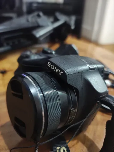 Câmera Sony HX-200V Completa + Tripé + Cartão 32GB + Carregador