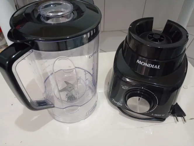 LIQUIDIFICADOR DA MONDIAL 900W TURBO DE 5 VELOCIDADES