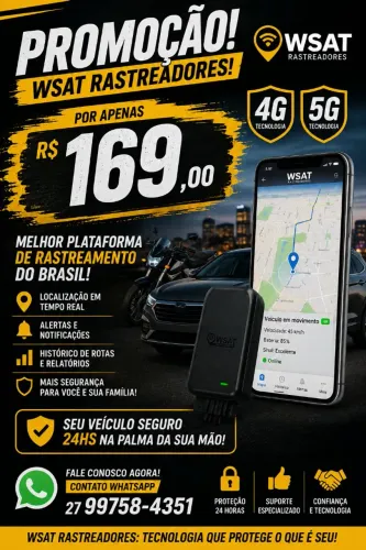 Rastreadores semana de promoção