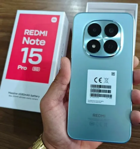 Linha NOTE 15 Pro 5G 256GB 8GB GLOBAL -- Visite nossa loja física e garanta o seu!