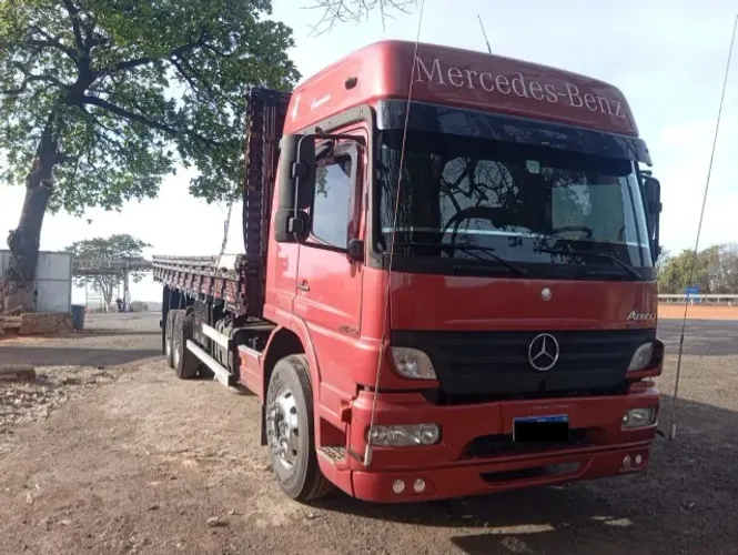 atego 2425 6x2 ano 2012 carroceria 9,2m